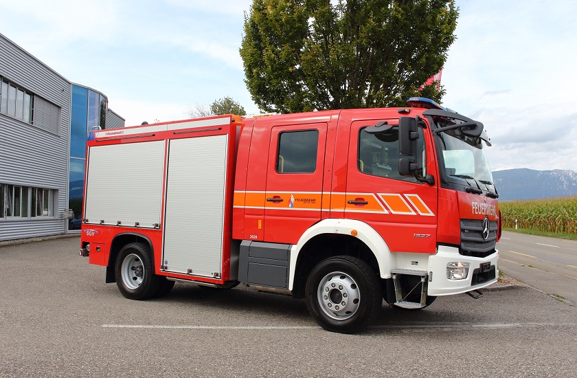 Camion tonne-pompe sapeurs-pompiers Mittelthal